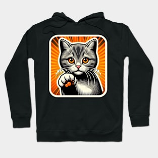 cat superhero Hoodie